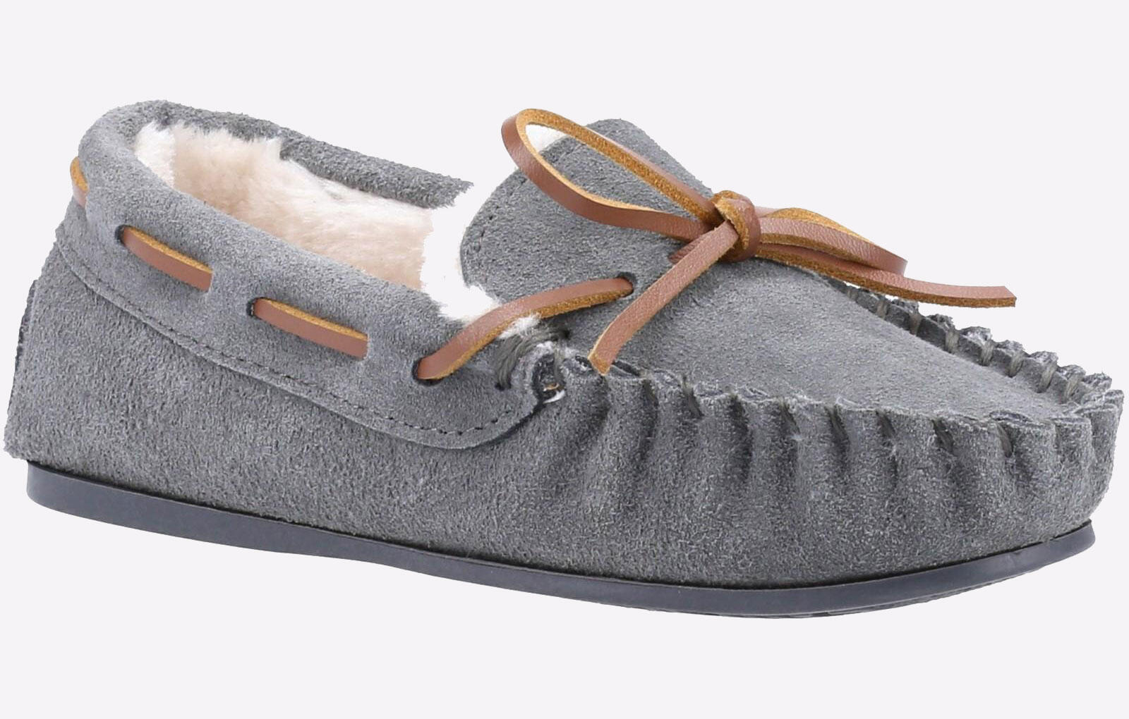 Hush Puppies Addison Memory Foam Junior Slippers 2/4