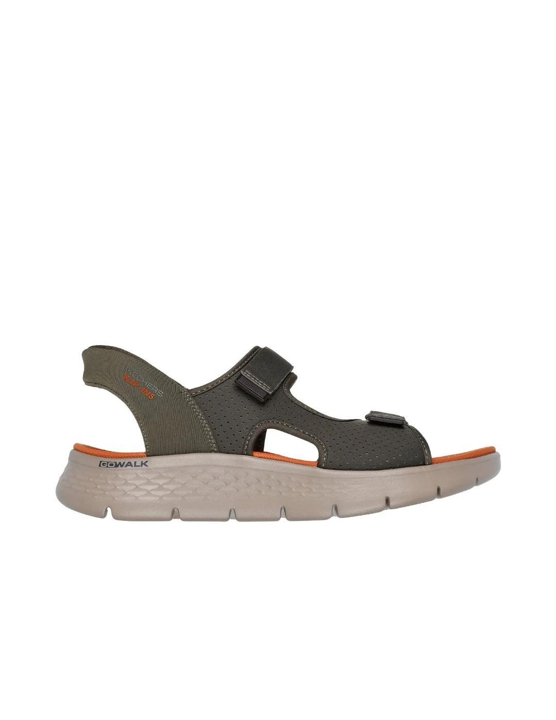 SKECHERS Sandalias para Hombre Skechers Go walk flex slip-ins  Verde