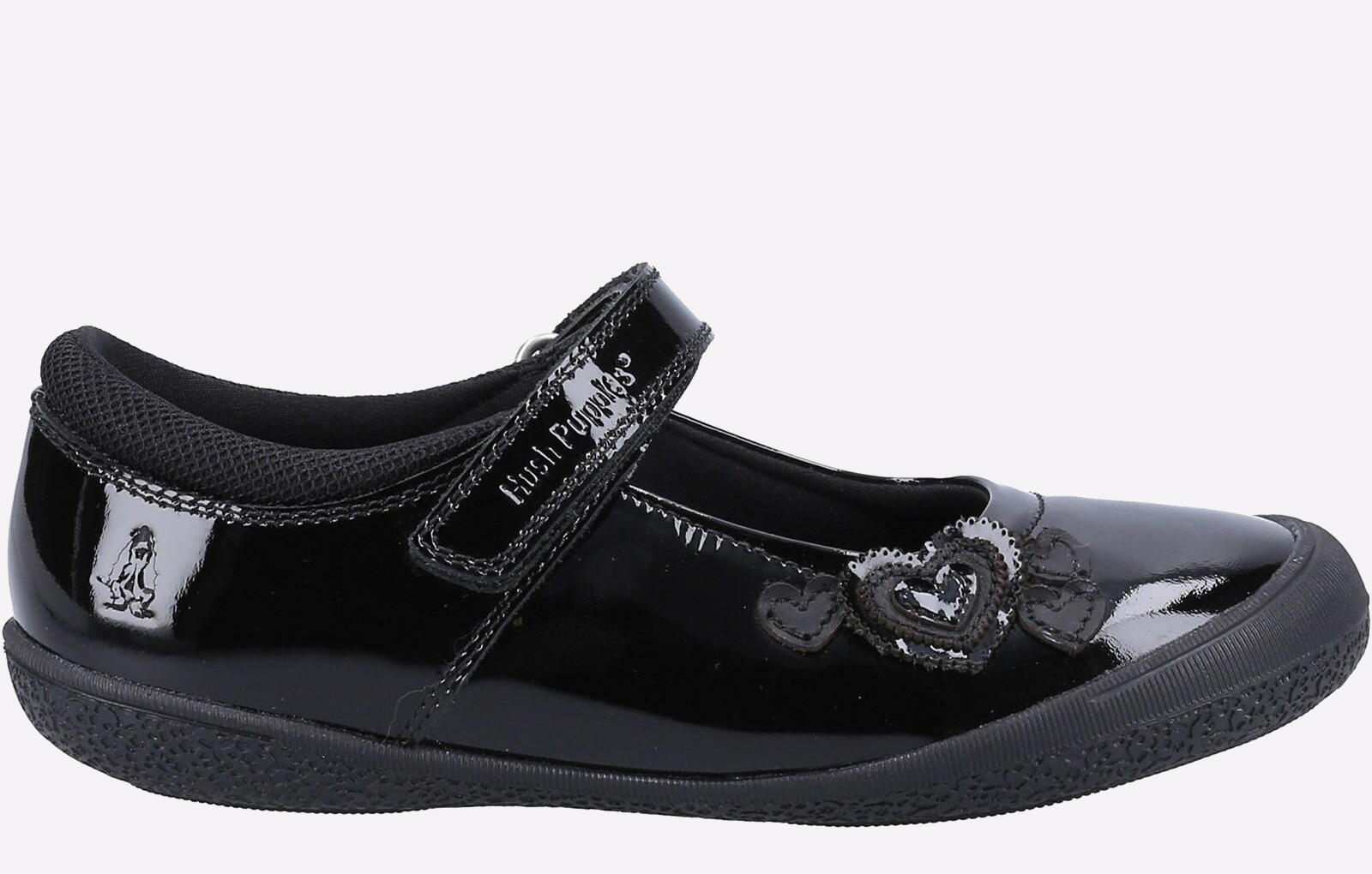 HUSH PUPPIES Hush Puppies Rosanna Patent School Shoes Junior