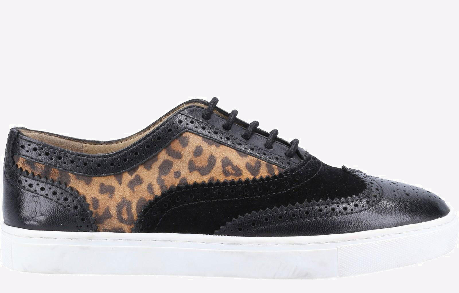 HUSH PUPPIES Hush Puppies Tammy Brogue Leather Womens Trainers