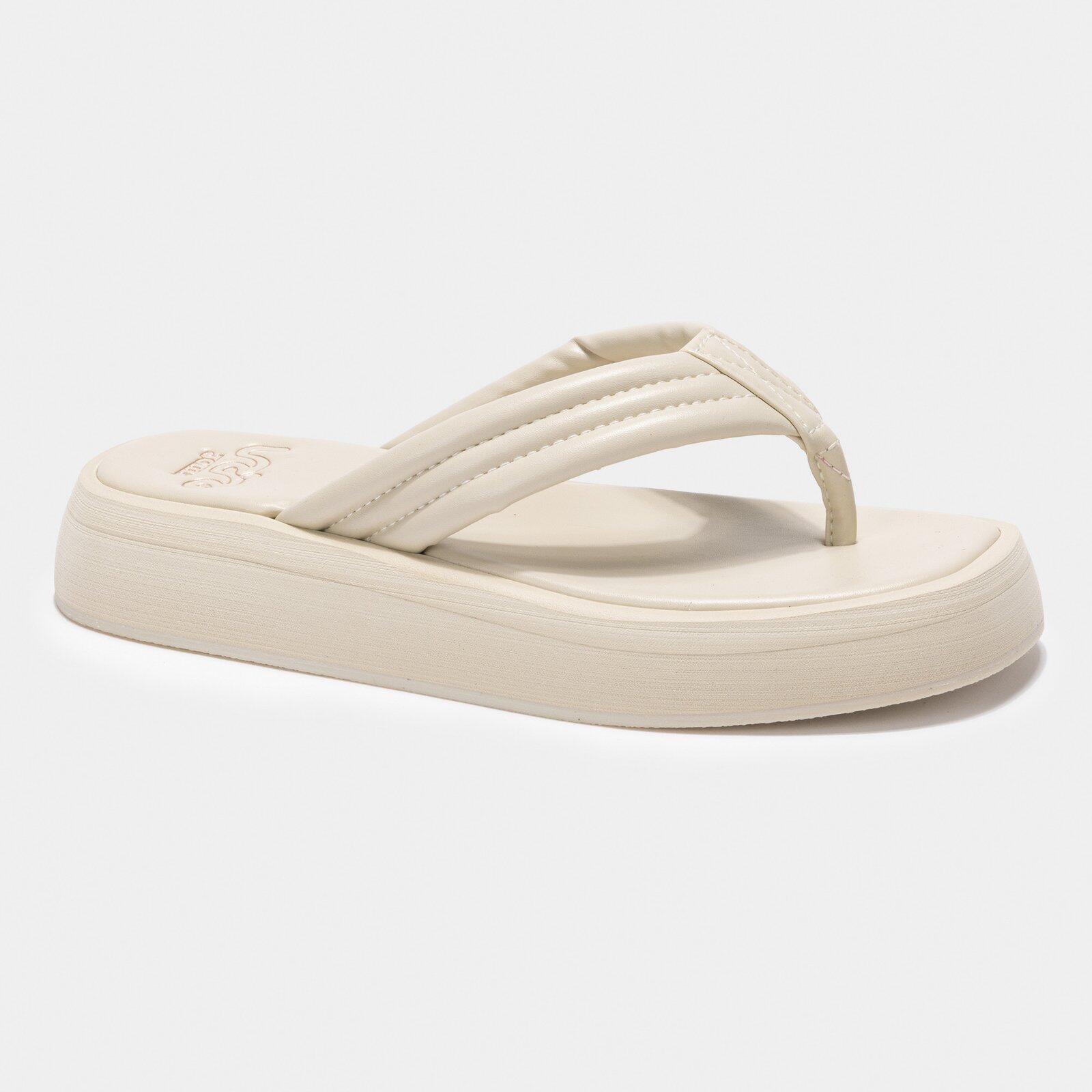 Joma - Pantoufles Pour Femmes Joma S.bahia Beige 38 - Chaussons - Multicolore - Decathlon