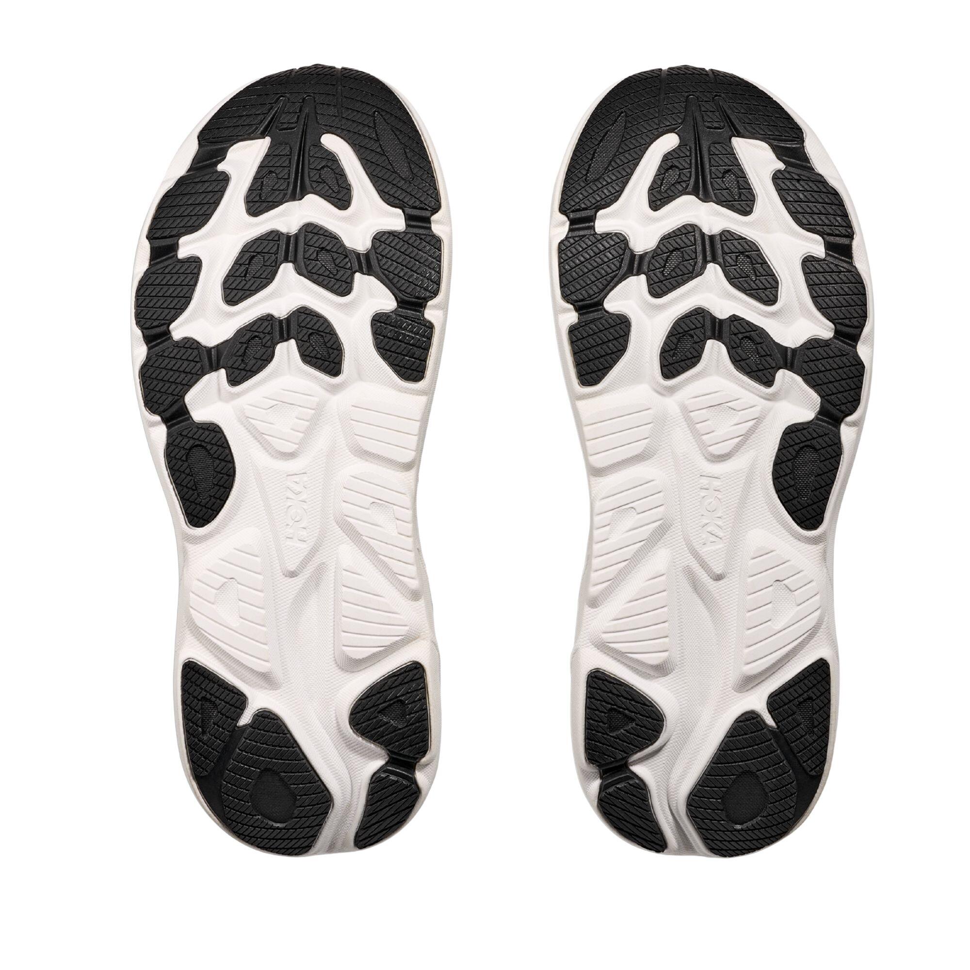 Buty do biegania Clifton 10 Rozmiar 46 - 1162030-BWHT Czarny 3/4