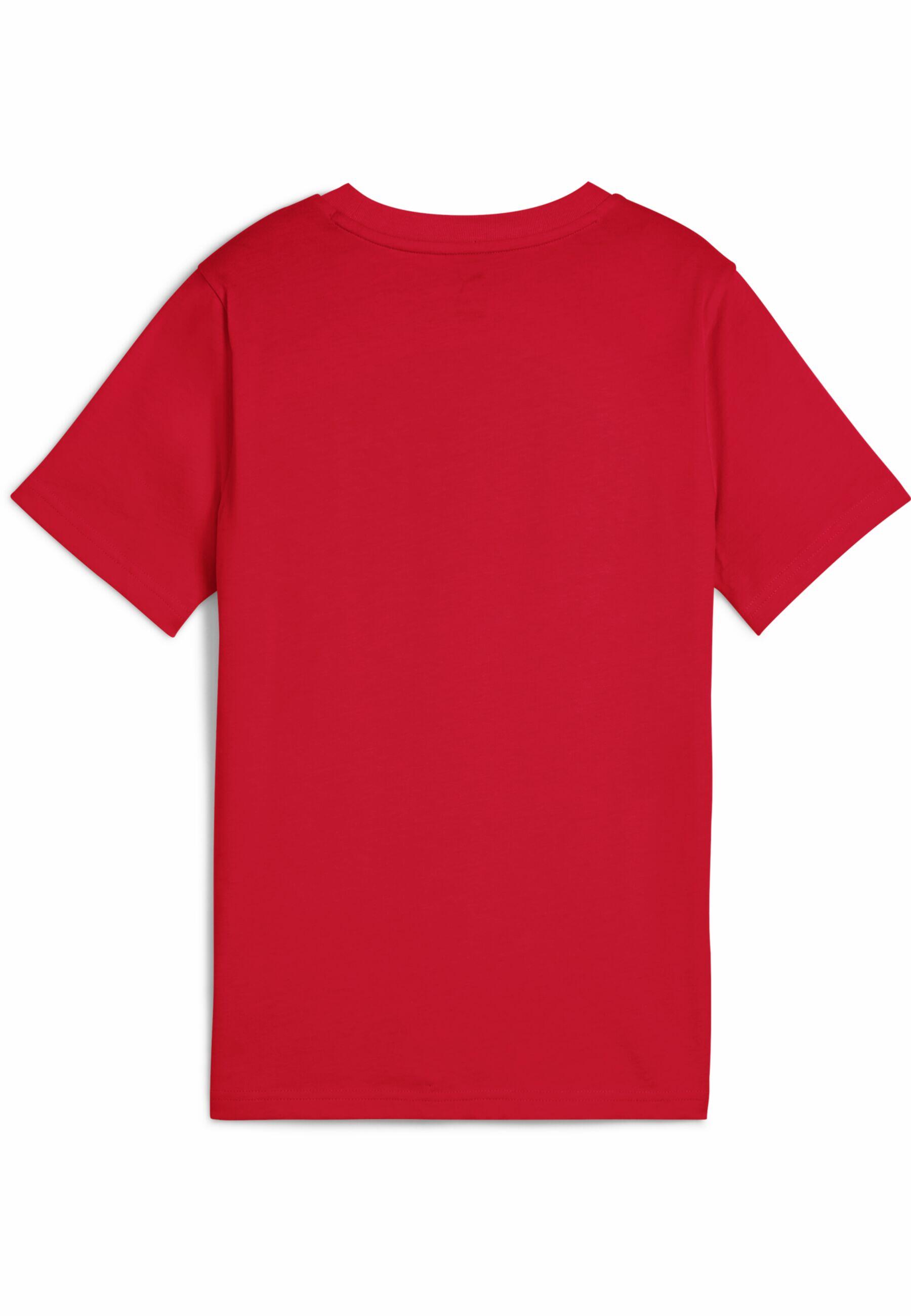 Camiseta Essentials Logo Lab Summer Niño PUMA For All Time Red 3/7