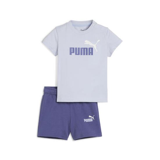 Ensemble short et t-shirt Minicats Essentials Bébé PUMA Cool Weather Blue