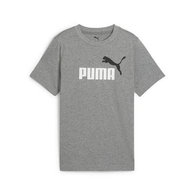 Essentials Colour No.1 Logo T-Shirt Jungen PUMA Medium Gray Heather
