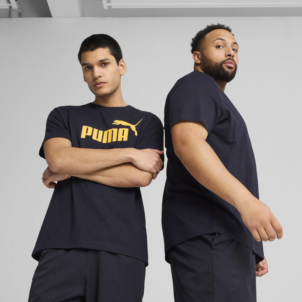 Męska koszulka ESS z logo No. 1 PUMA New Navy Blue
