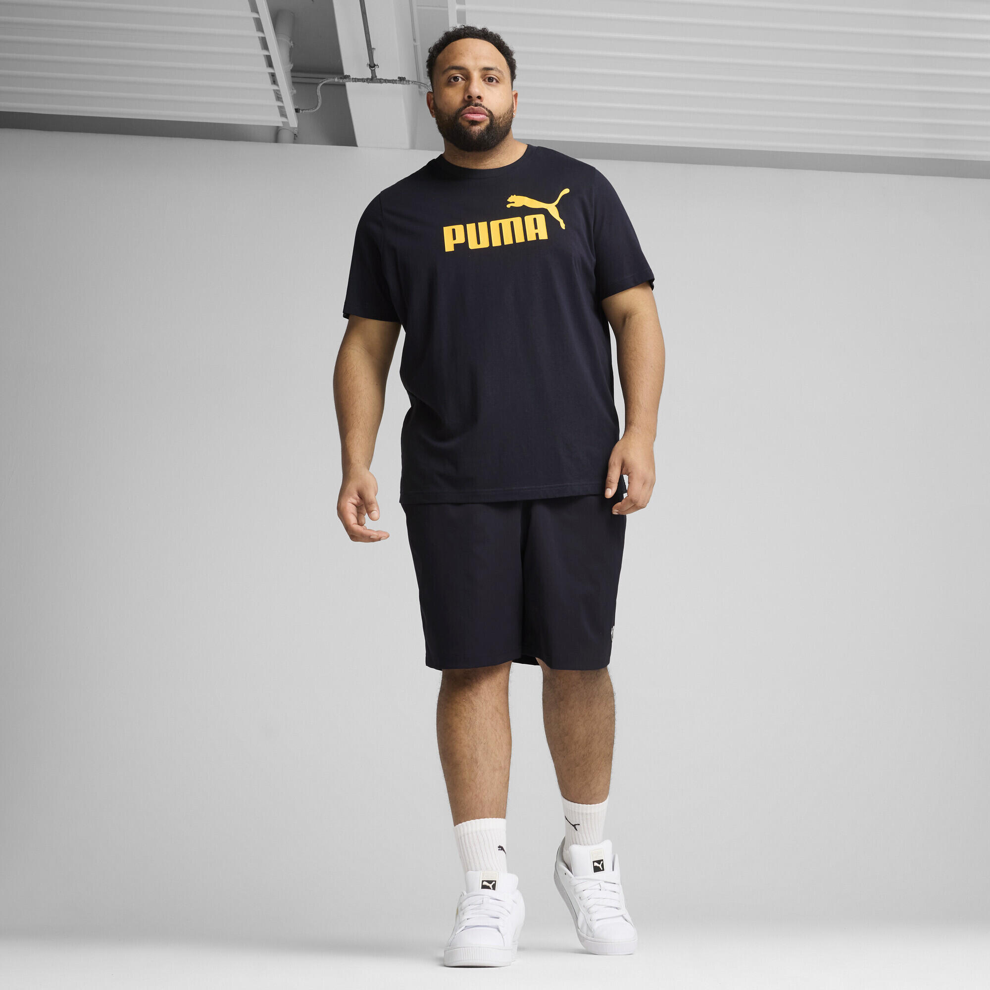 T-Shirt Puma Ess No. 1 Logo Tee S, Schwarz, Herren 4/7