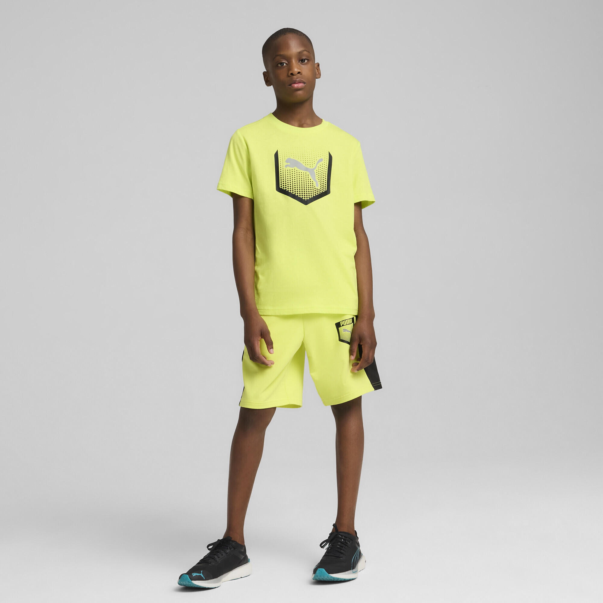 Camiseta Puma Active Sports Graphic Tee Ii B Criança 5/7