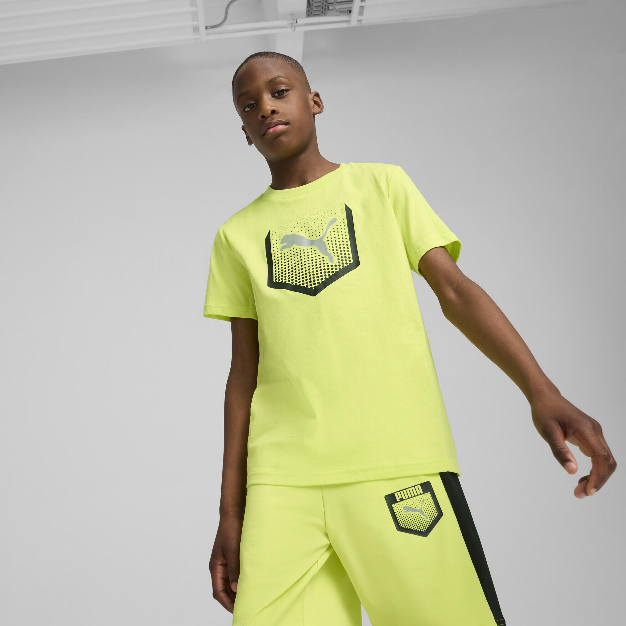 Camiseta Puma Active Sports Graphic Tee Ii B Criança 2/7