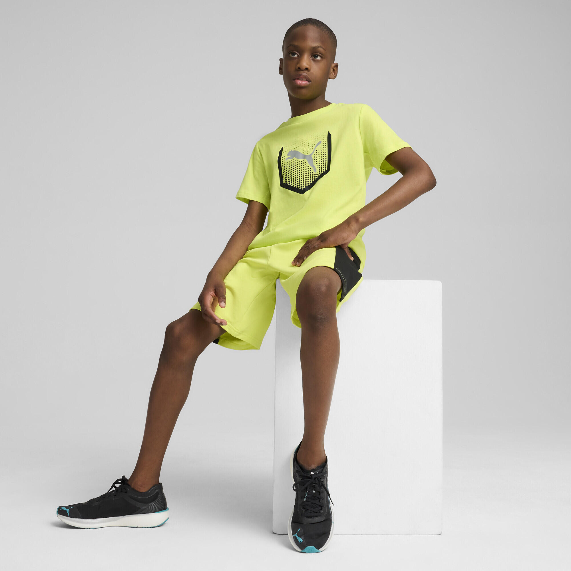 Camiseta Puma Active Sports Graphic Tee Ii B Criança 4/7