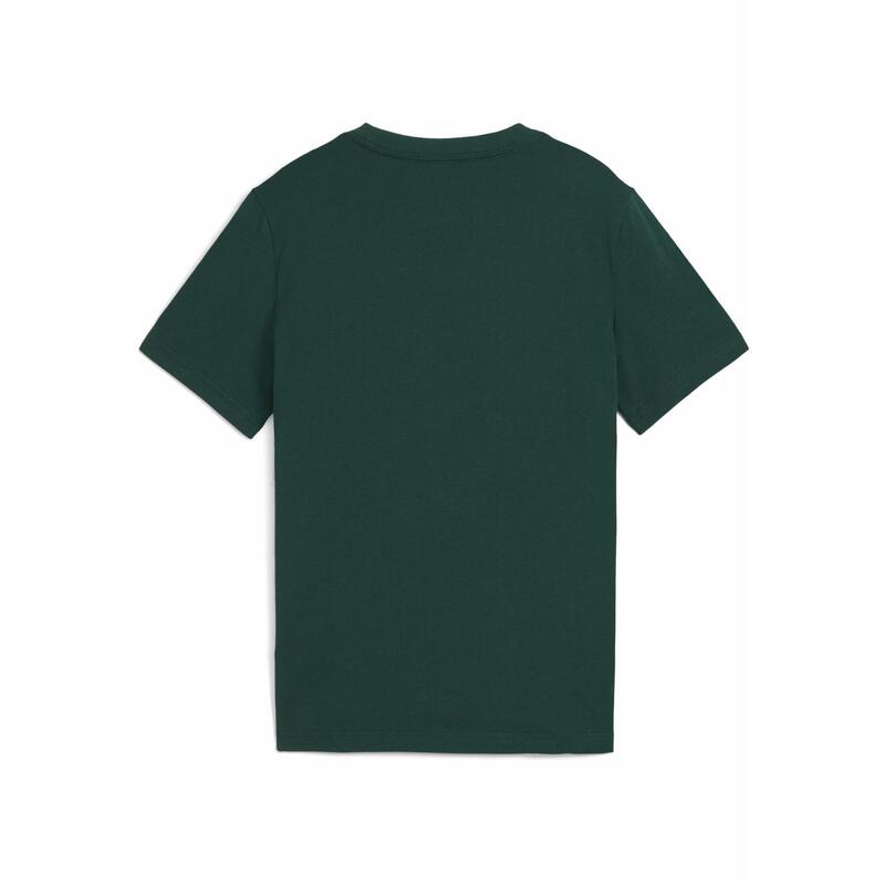 Młodzieżowa koszulka Mid 90s z grafiką PUMA Dark Myrtle Green