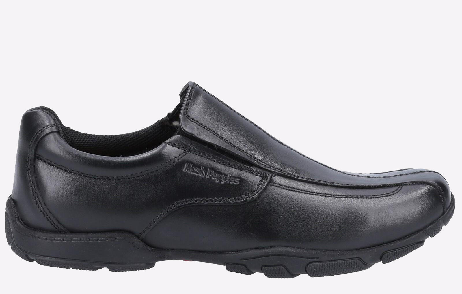 HUSH PUPPIES Hush Puppies Elijah Senior Boys Memory Foam School Shoe