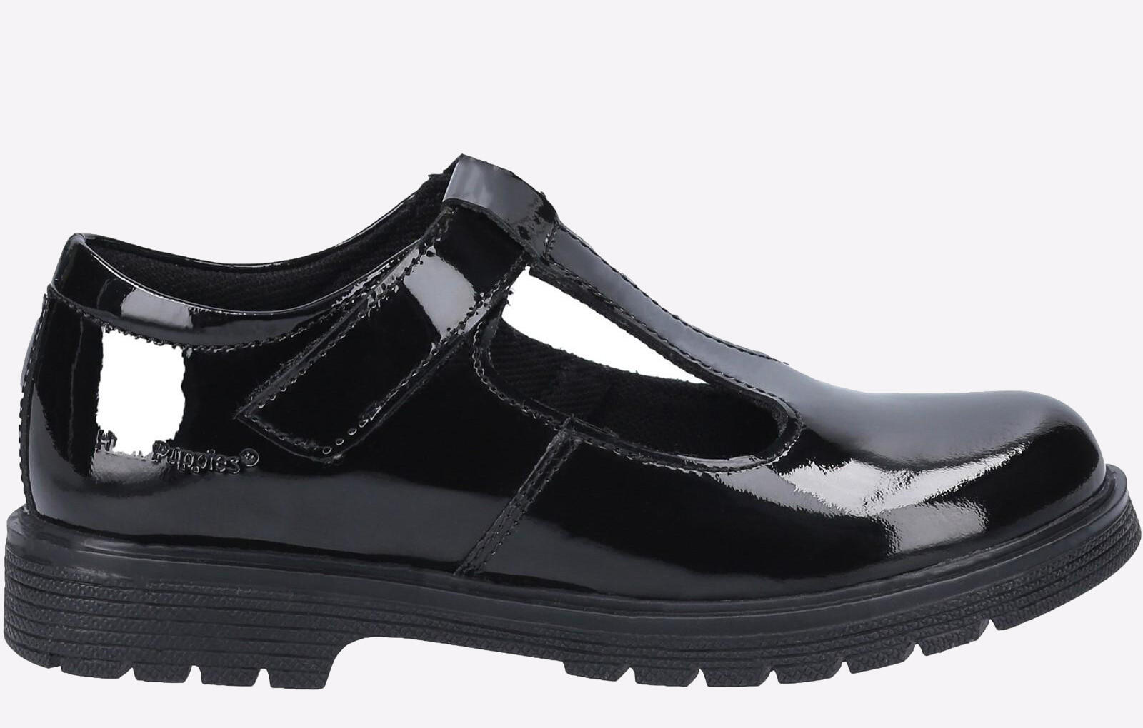 Hush Puppies Gracie Patent Leather Junior Shoes 1/4