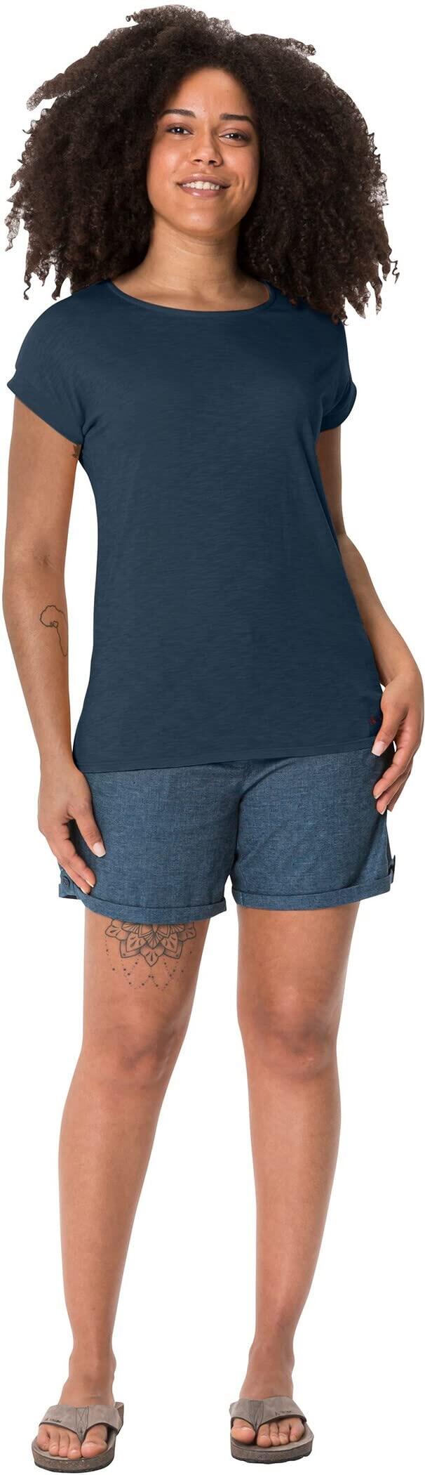 Camiseta Vaude Moja IV, Mar Oscuro, Talla 44 4/6