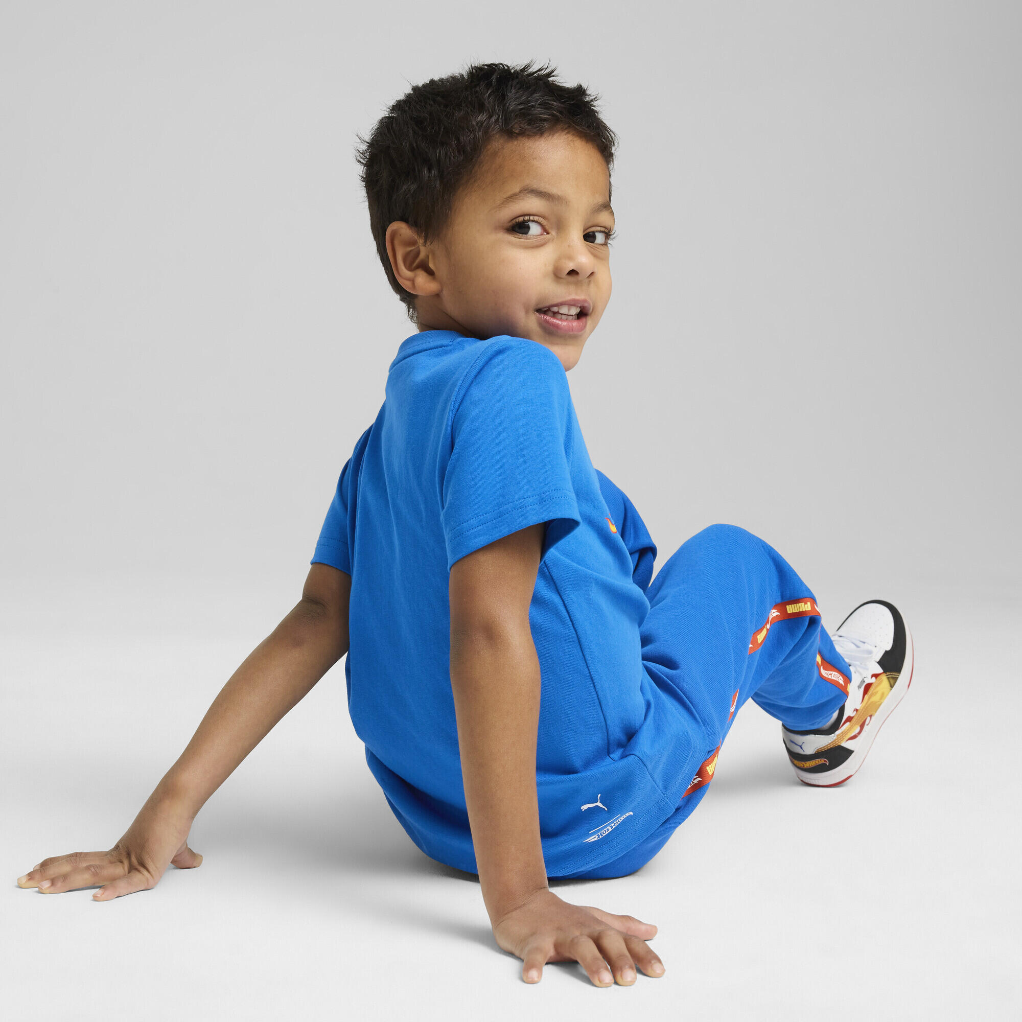 Dziecięca koszulka PUMA × HOT WHEELS™ z grafiką PUMA Team Royal Blue 3/7