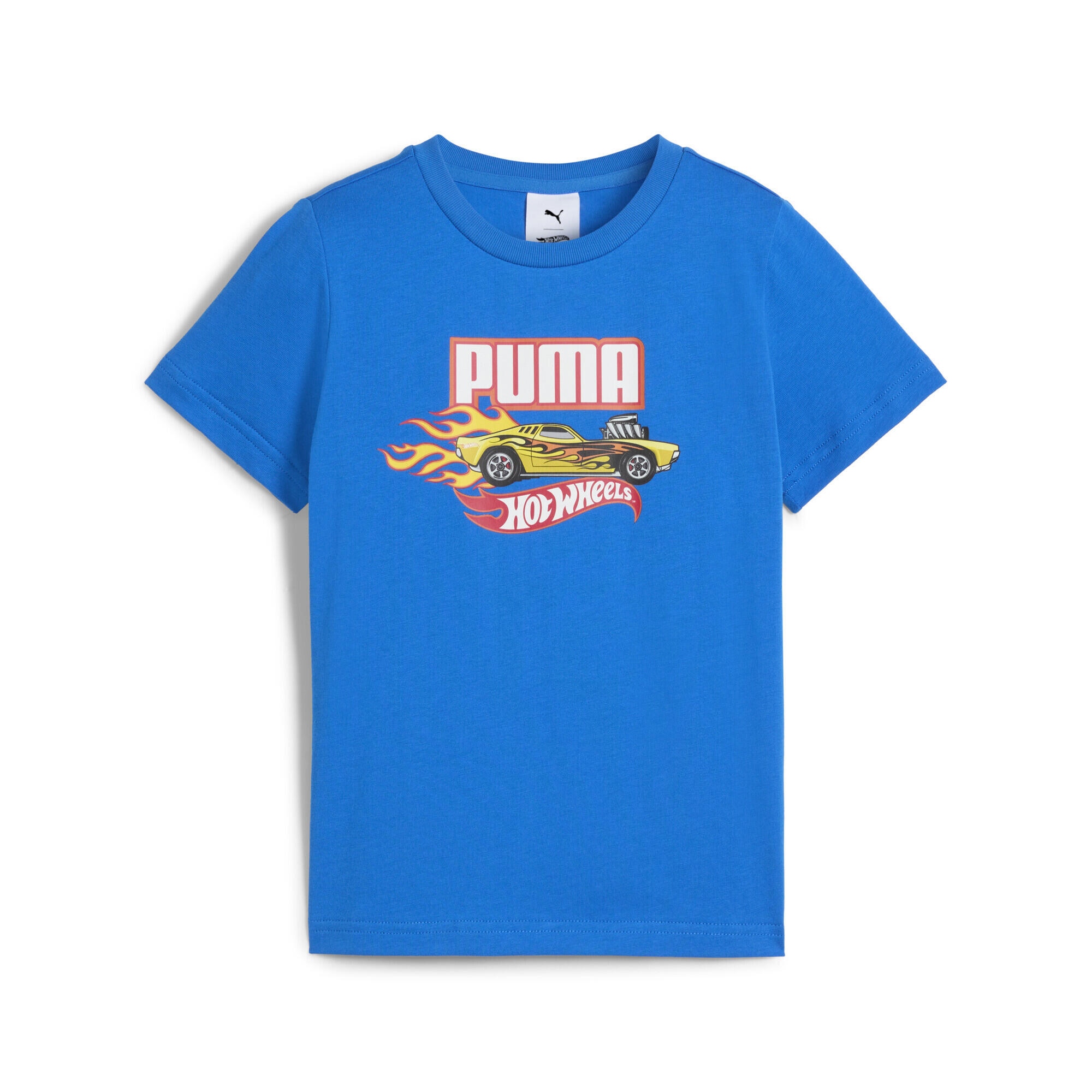 Dziecięca koszulka PUMA × HOT WHEELS™ z grafiką PUMA Team Royal Blue 1/7