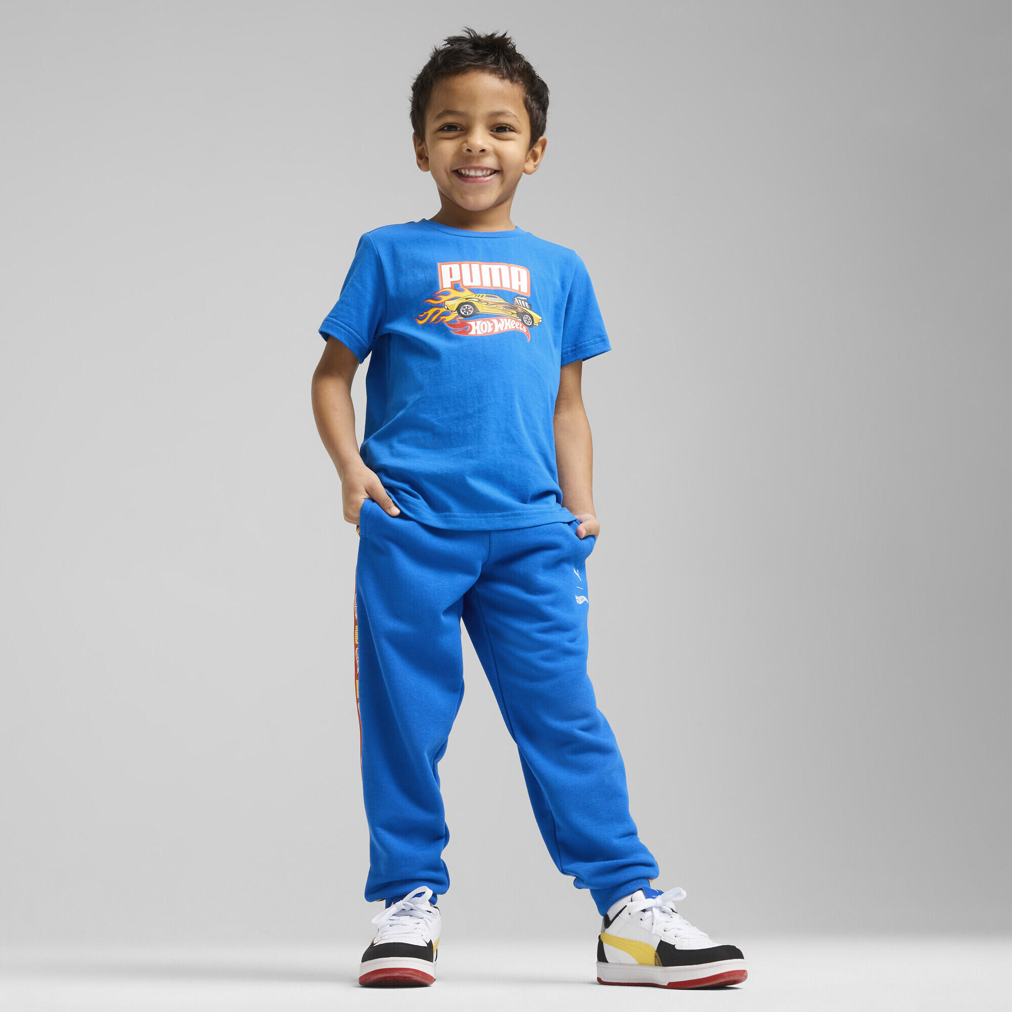 Dziecięca koszulka PUMA × HOT WHEELS™ z grafiką PUMA Team Royal Blue 4/7