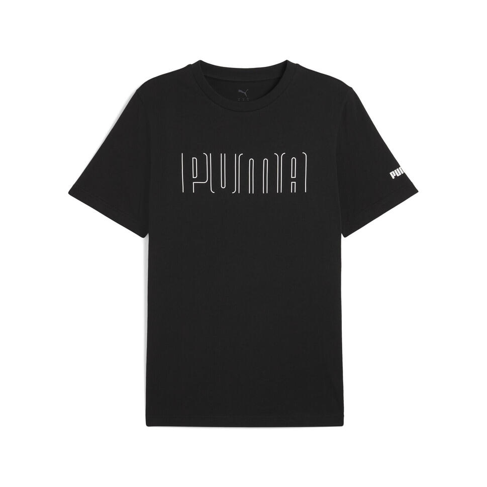 Męska koszulka z grafiką PUMA Sport PUMA Black