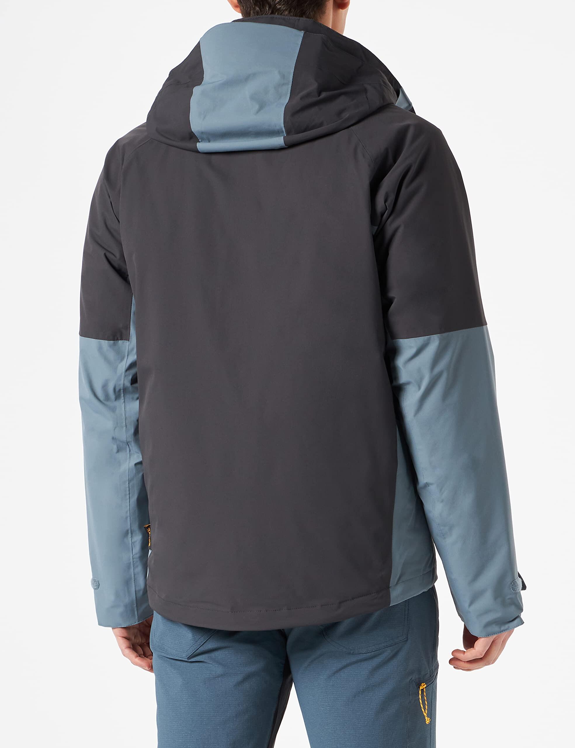 Giacca Invernale Jack Wolfskin Steting Peak per Uomo - Rosso Acqua 3/6