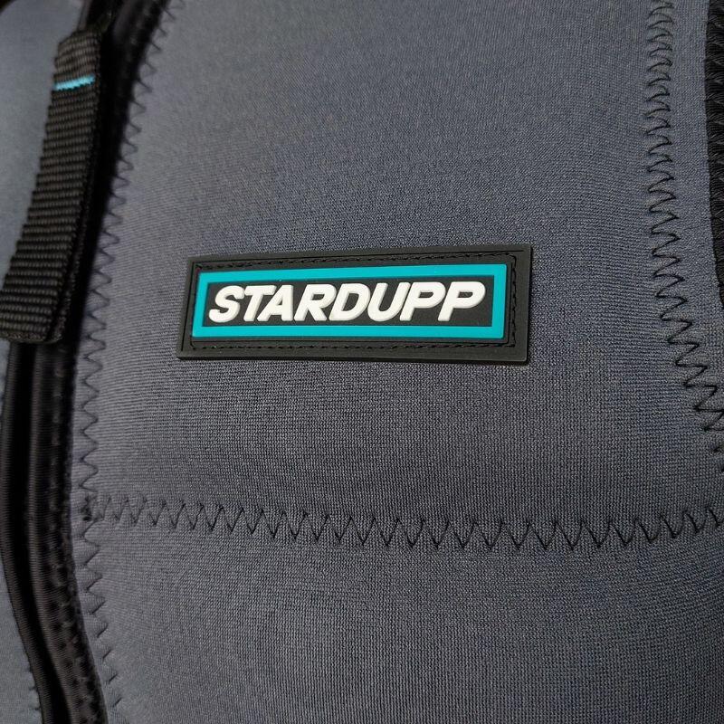 Stardupp unisex grey neoprene vest, impact, size XXL 5/7