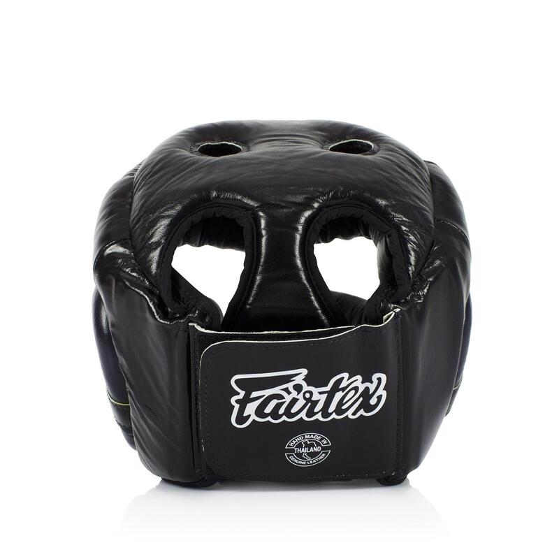 Kask Bokserski Fairtex HG13 Czarny/Niebieski M