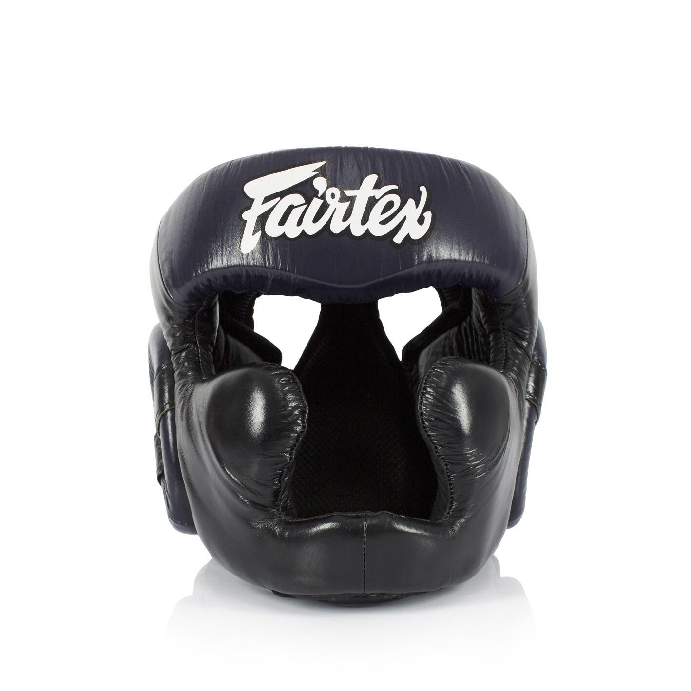 Kask Bokserski Fairtex HG13 Czarny/Niebieski M 2/5