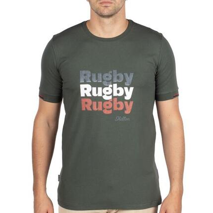 T-shirt triple rugby homme