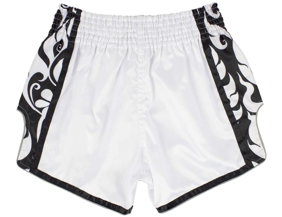 Spodenki Muay Thai Fairtex BSG3 Glory Białe/Czarne M