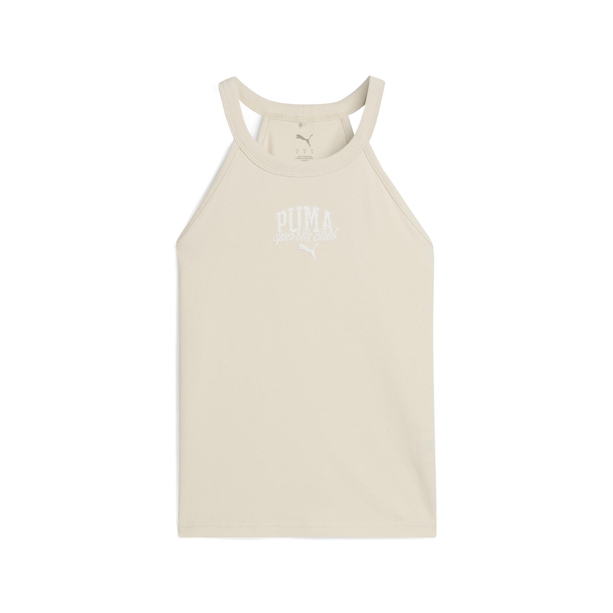 PUMA CLASS Slim Short Tank Women Alpine Snow White