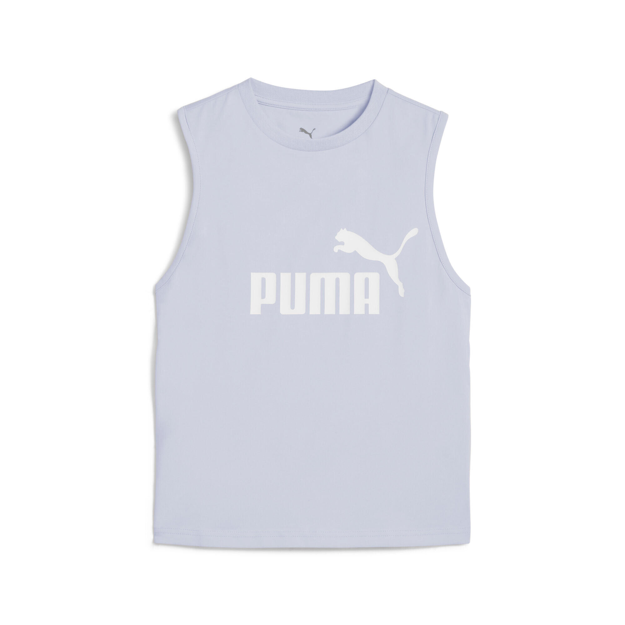 PUMA T-shirt de alças corrida mulher Ess No. 1 Logo Slim PUMA Cool Weather Blue