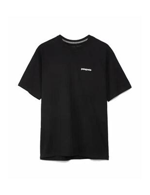 Maglietta da uomo Patagonia Responsibili nera