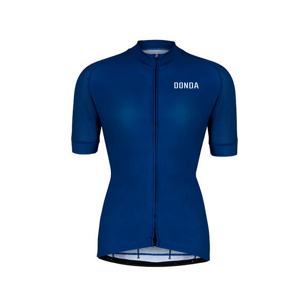 DONDA Principal Jersey - Short Sleeved Womens Cycling Jersey - Navy