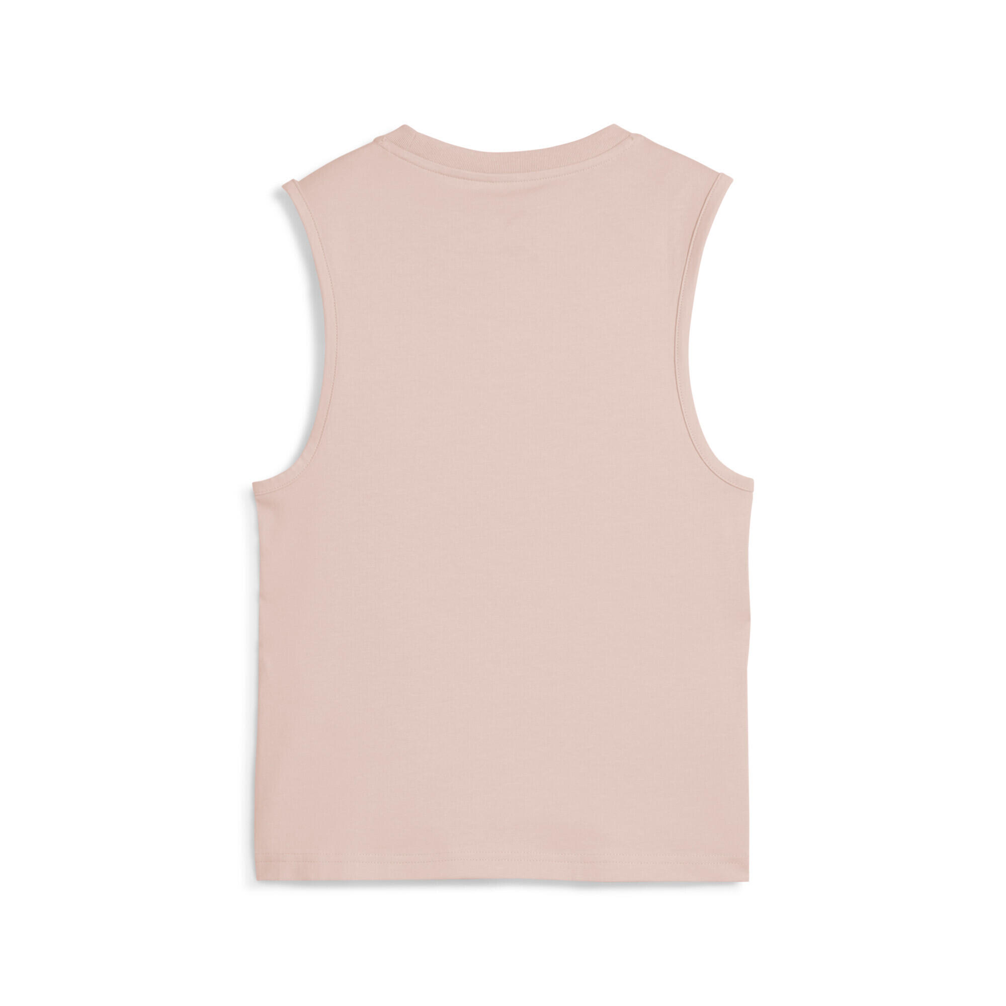 Tank top aderente con logo ESS N. 1 da donna PUMA Rose Quartz Pink 5/7