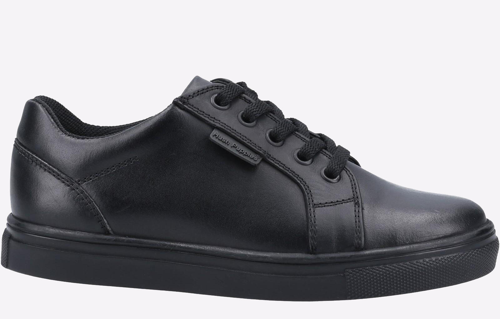 HUSH PUPPIES Hush Puppies Sam Leather Memory Foam Junior
