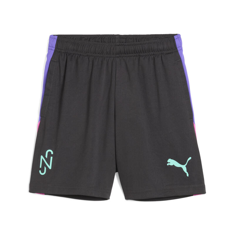 Młodzieżowe szorty piłkarskie Neymar Jr Creativity PUMA Dark Coal Gray