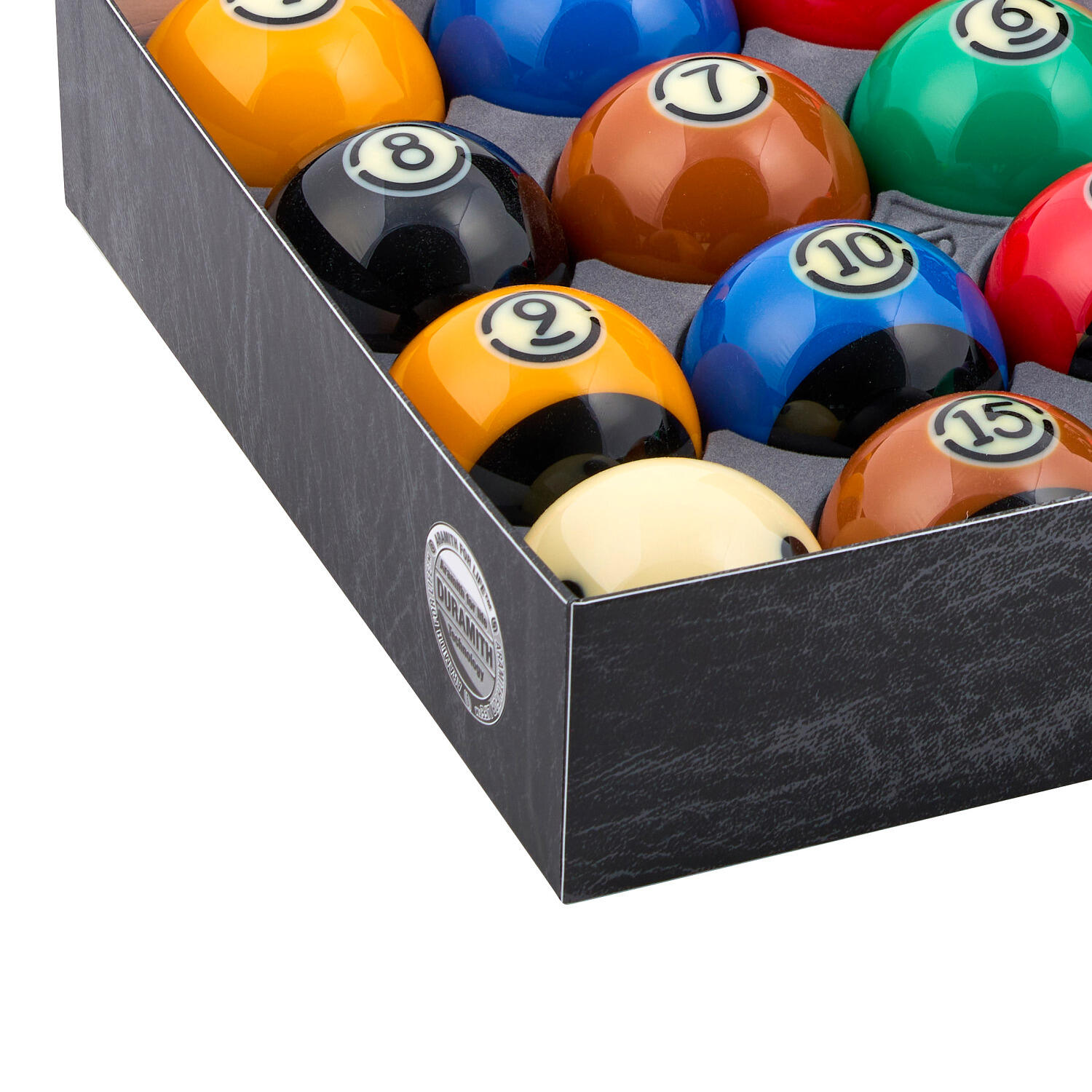Palle da biliardo Set di palle da biliardo Black Tournament Billard 2/6