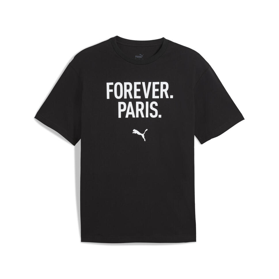 Męska koszulka Concept 2 Paris o luźnym kroju PUMA Black
