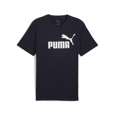 Essentials no. 1-logo t-shirt voor heren puma new navy blue