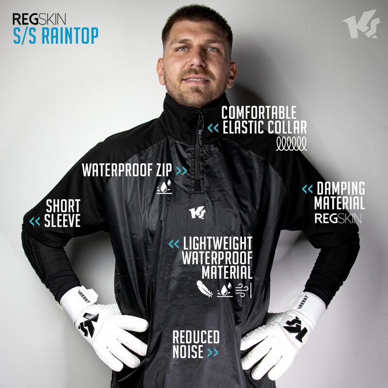 KEEPERSPORT Regskin GK Rain Top S/S (Kids) 4/4