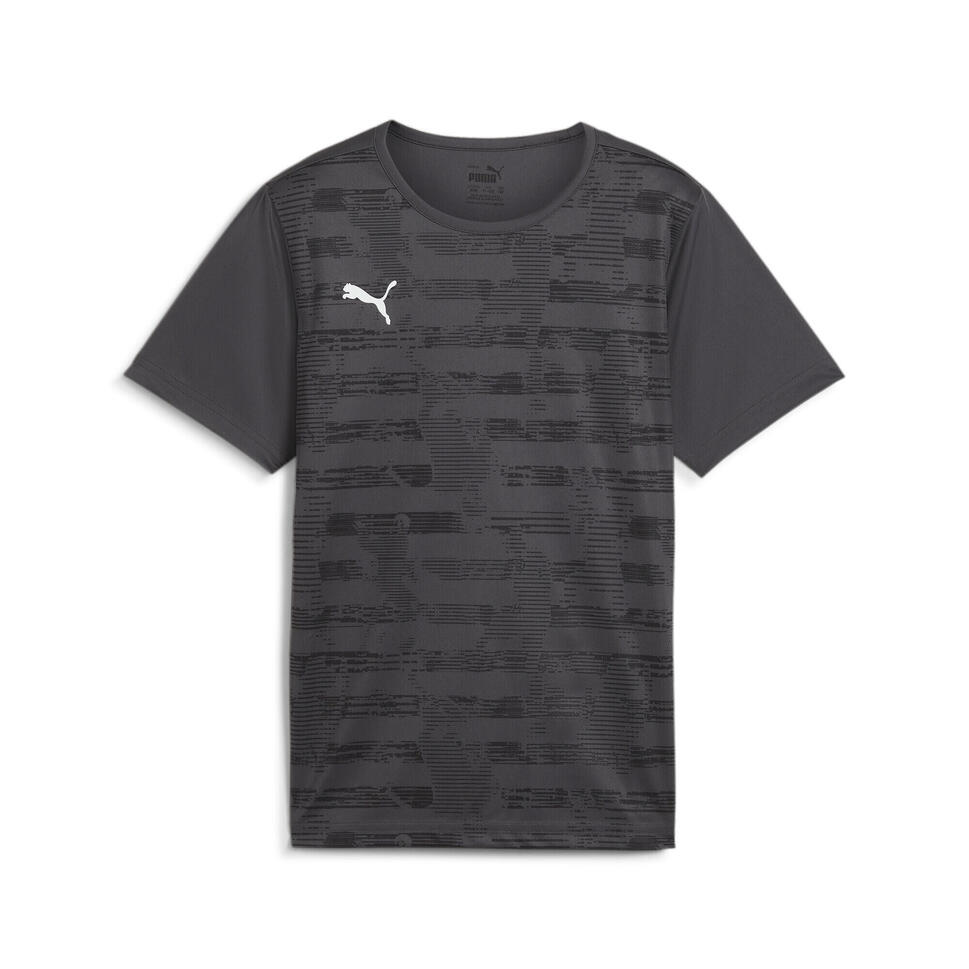 Młodzieżowa koszulka z grafiką individualFINAL PUMA Asphalt Gray