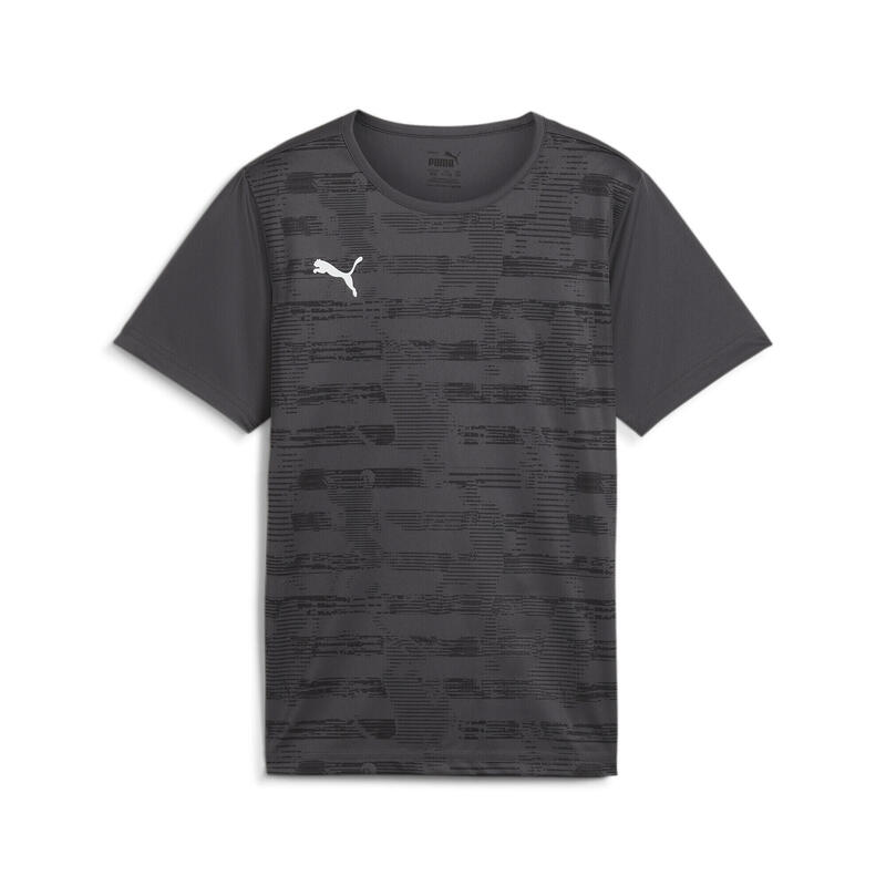 Młodzieżowa koszulka z grafiką individualFINAL PUMA Asphalt Gray