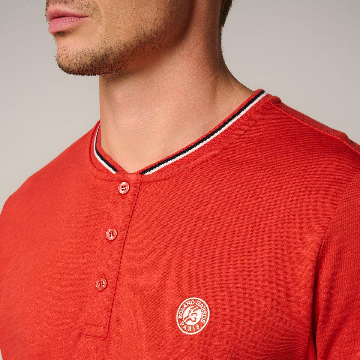 Polo Heritage col mao homme Roland-Garros - Terre battue 2/5