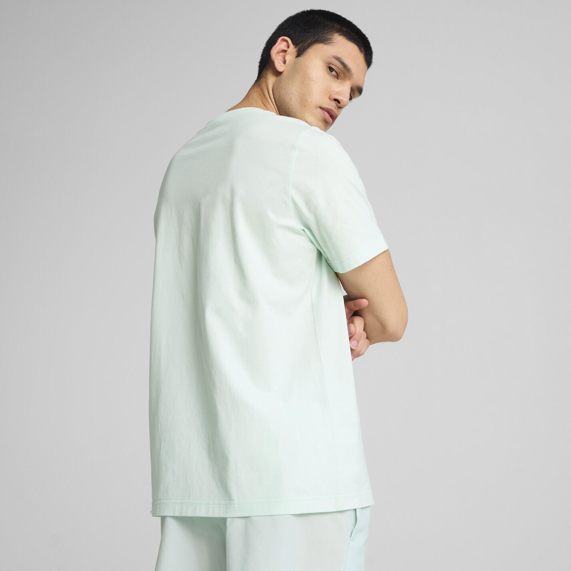 T-shirt à petit logo N° 1 Essentials Homme PUMA Peaceful Blue 3/7