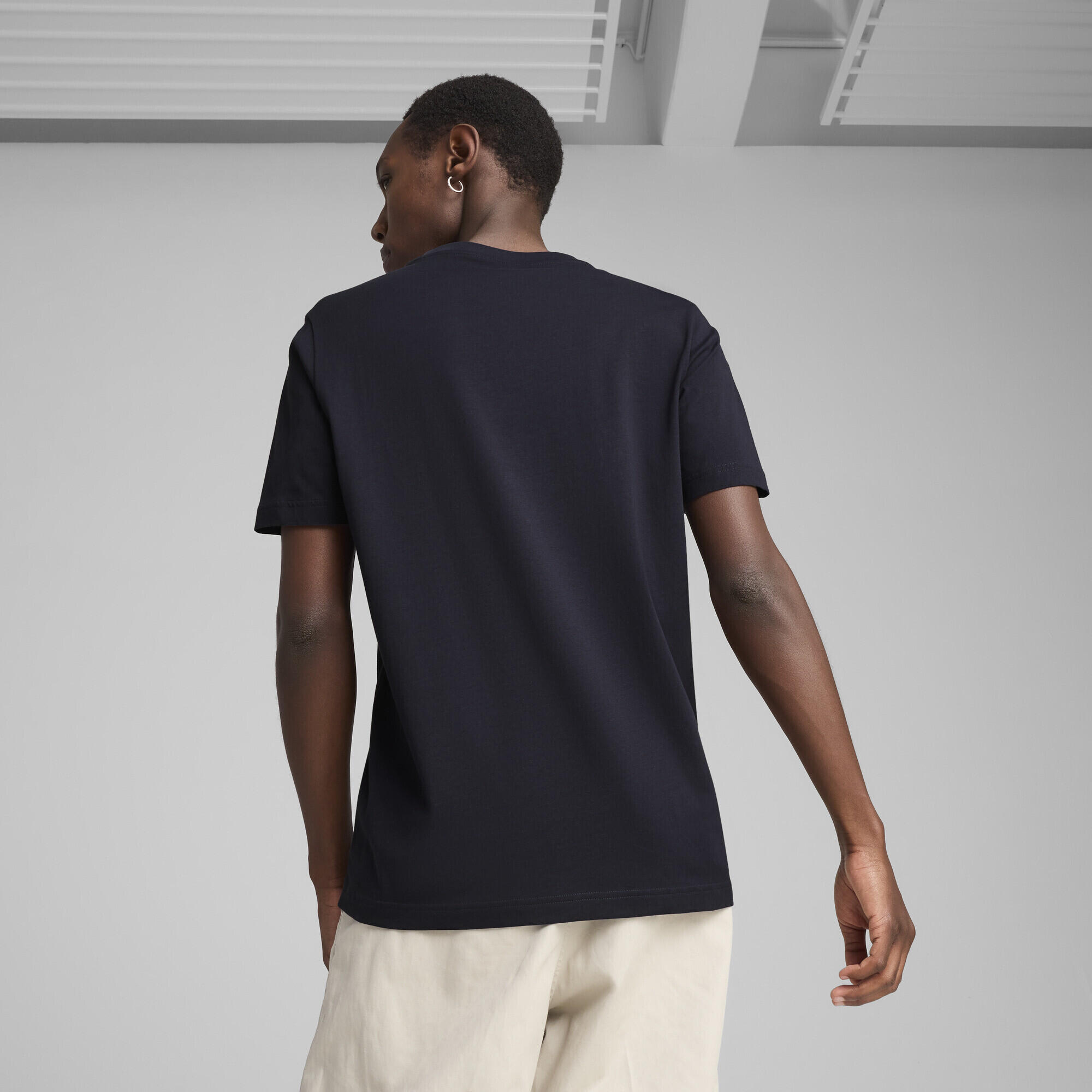 T-shirt grafica Mountain da uomo PUMA New Navy Blue 3/7