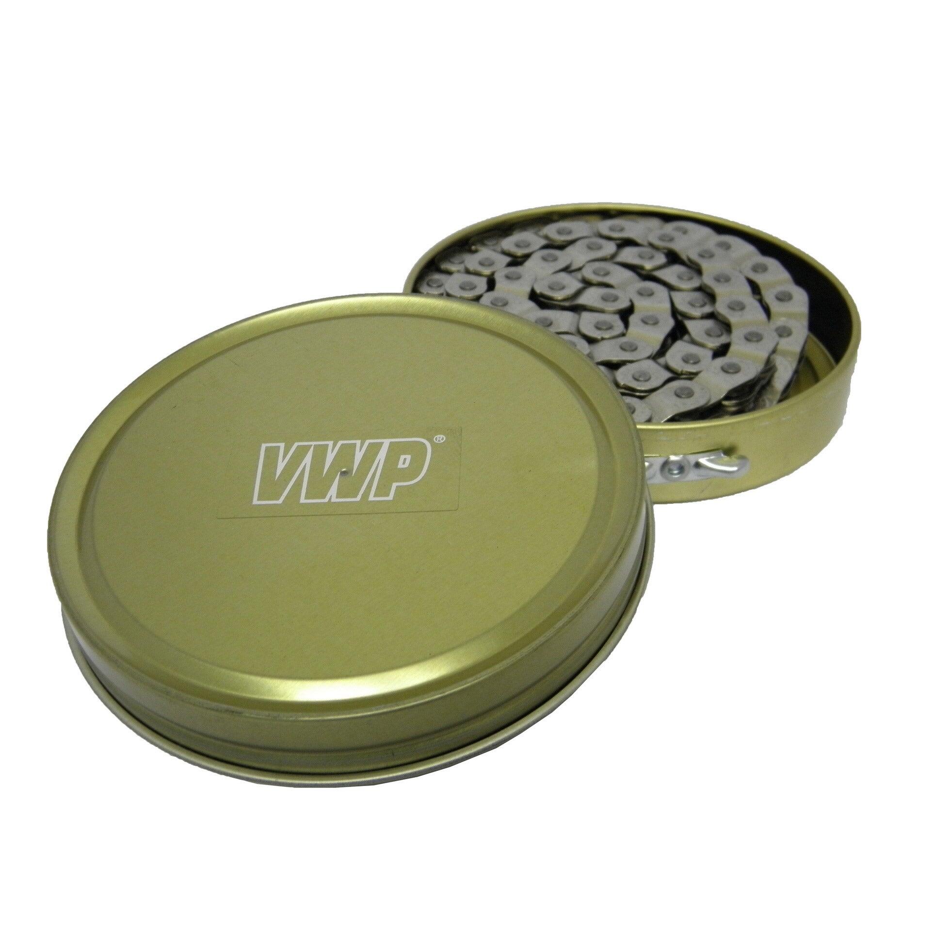 VWP VWP Ketting 1/2-3/32 102 bmx/f teflon coated (in blik) zilver