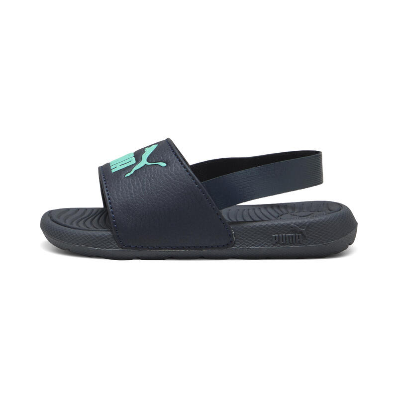 Niemowlęce sandały Cool Cat 2.0 Backstrap PUMA New Navy Aquatic Blue Green