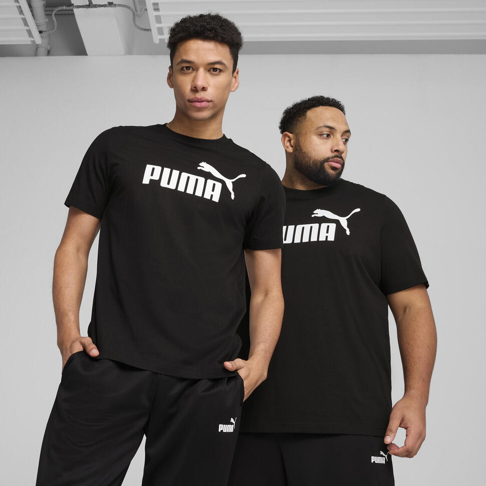 Męska koszulka Essentials z logo No. 1 PUMA Black