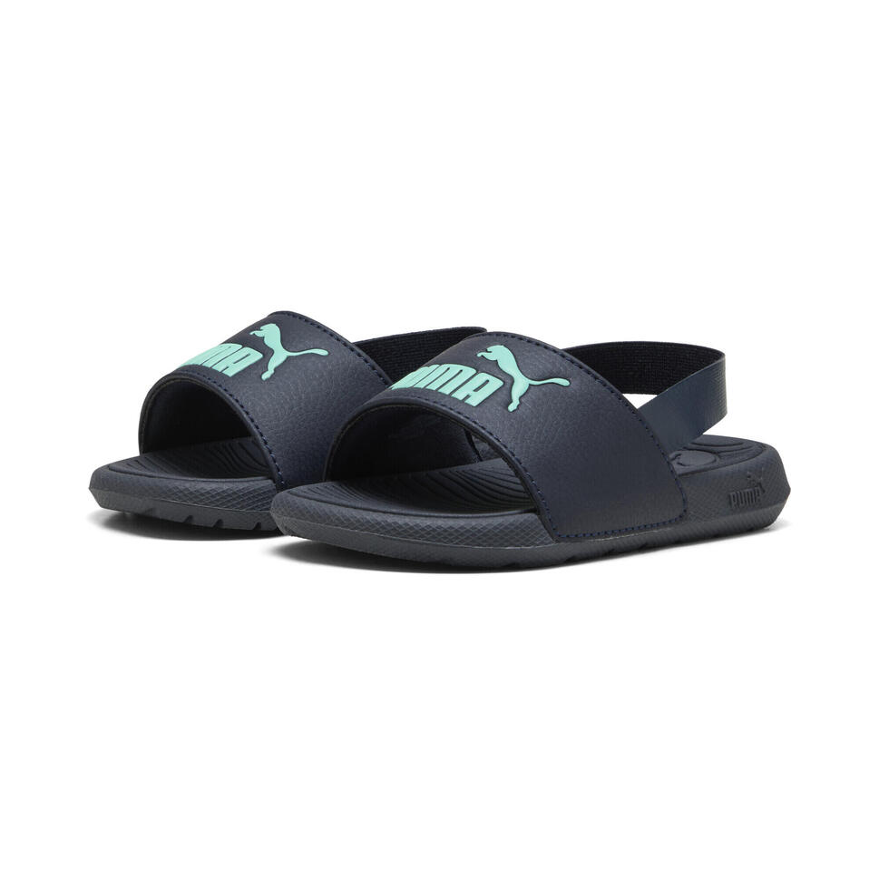 Niemowlęce sandały Cool Cat 2.0 Backstrap PUMA New Navy Aquatic Blue Green