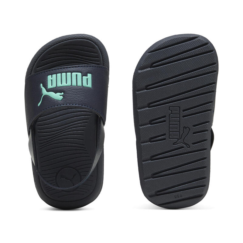 Niemowlęce sandały Cool Cat 2.0 Backstrap PUMA New Navy Aquatic Blue Green