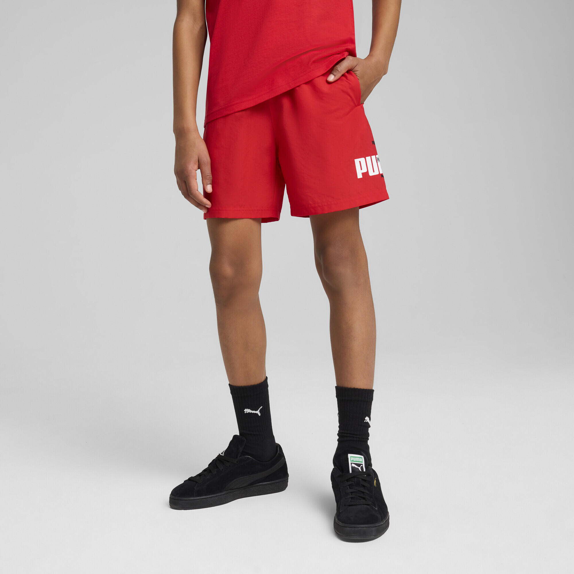Short tissé à logo Lab Summer Essentials Enfant et Adolescent PUMA 2/7